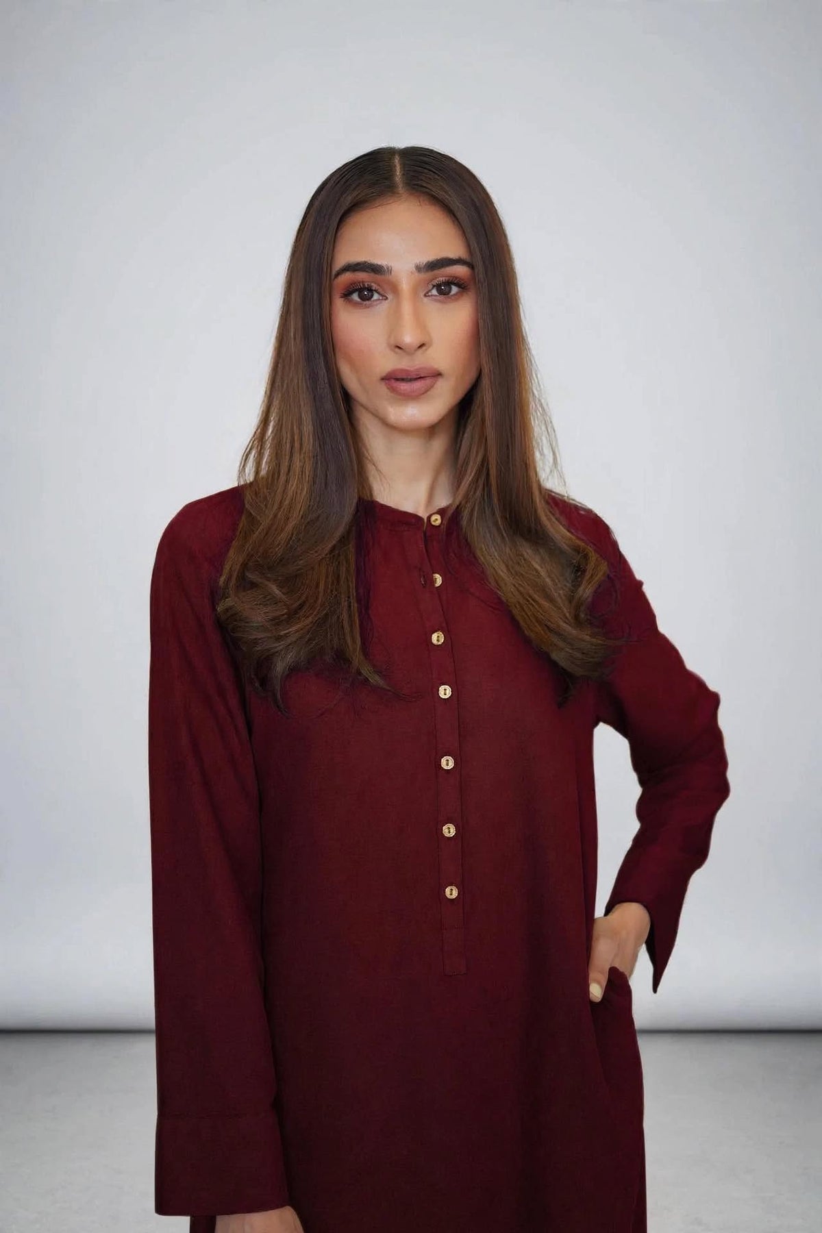 The Everyday Button-Down long Co-ords