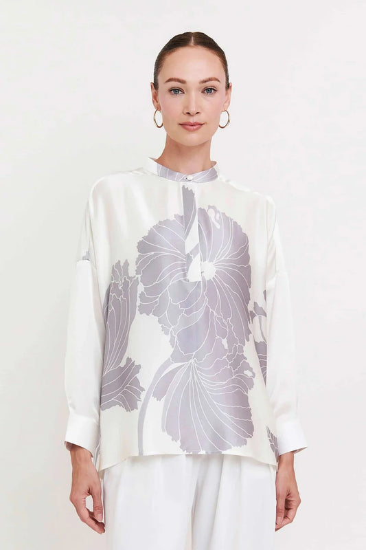 Lilac Flora Shirt