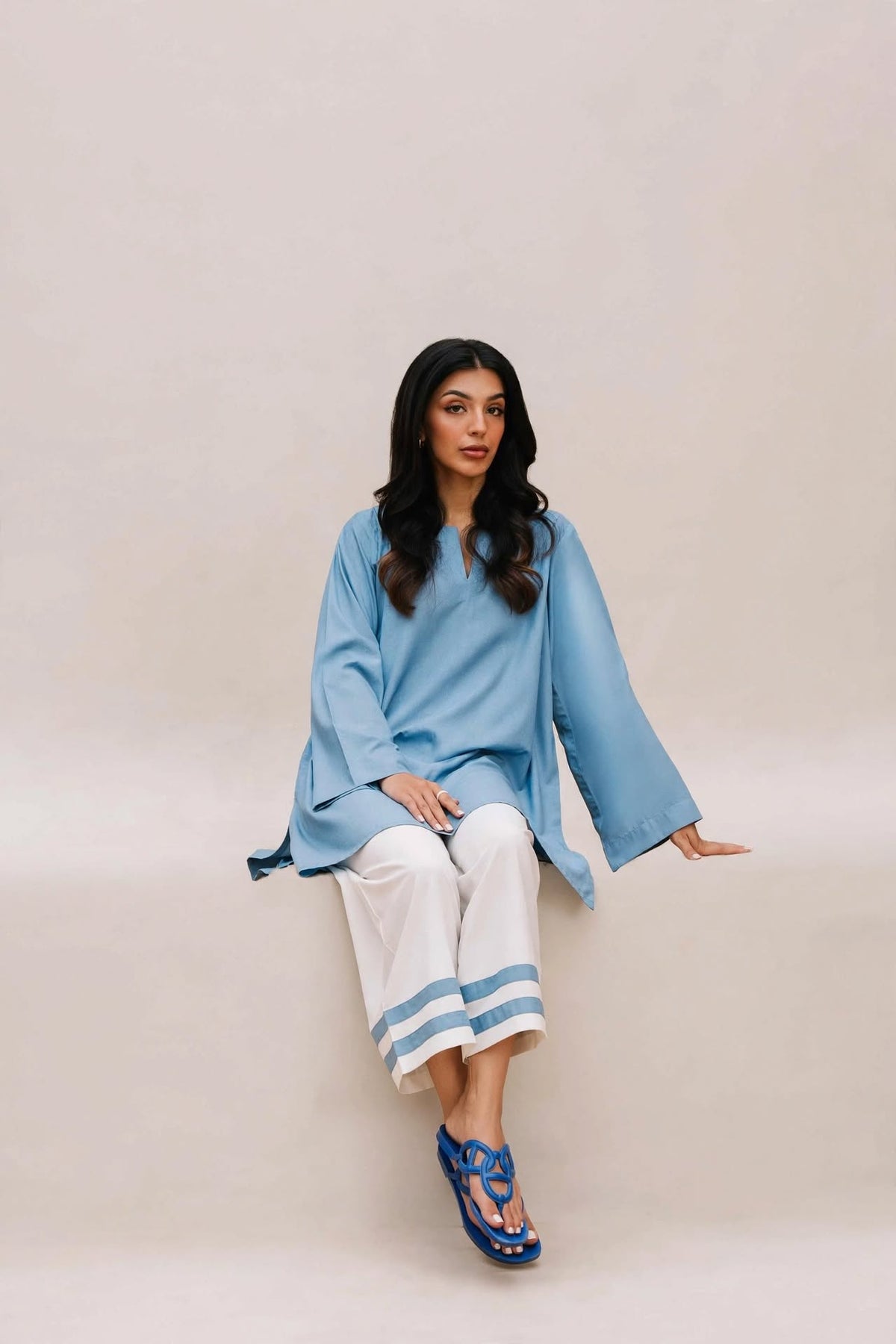 Sky Blue Everyday Co-ord Set