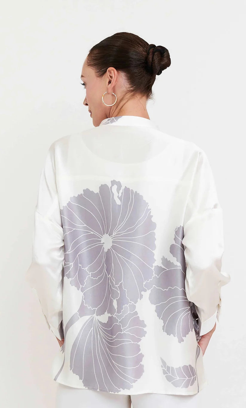 Lilac Flora Shirt
