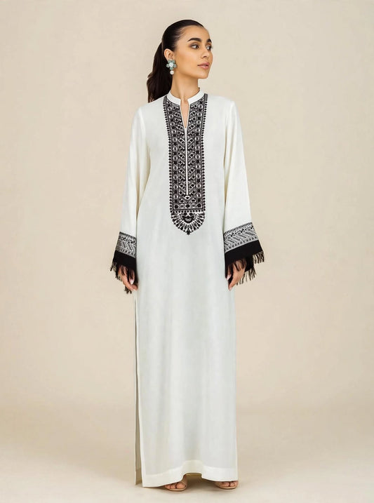 Monochrome Embroidered Co-Ords