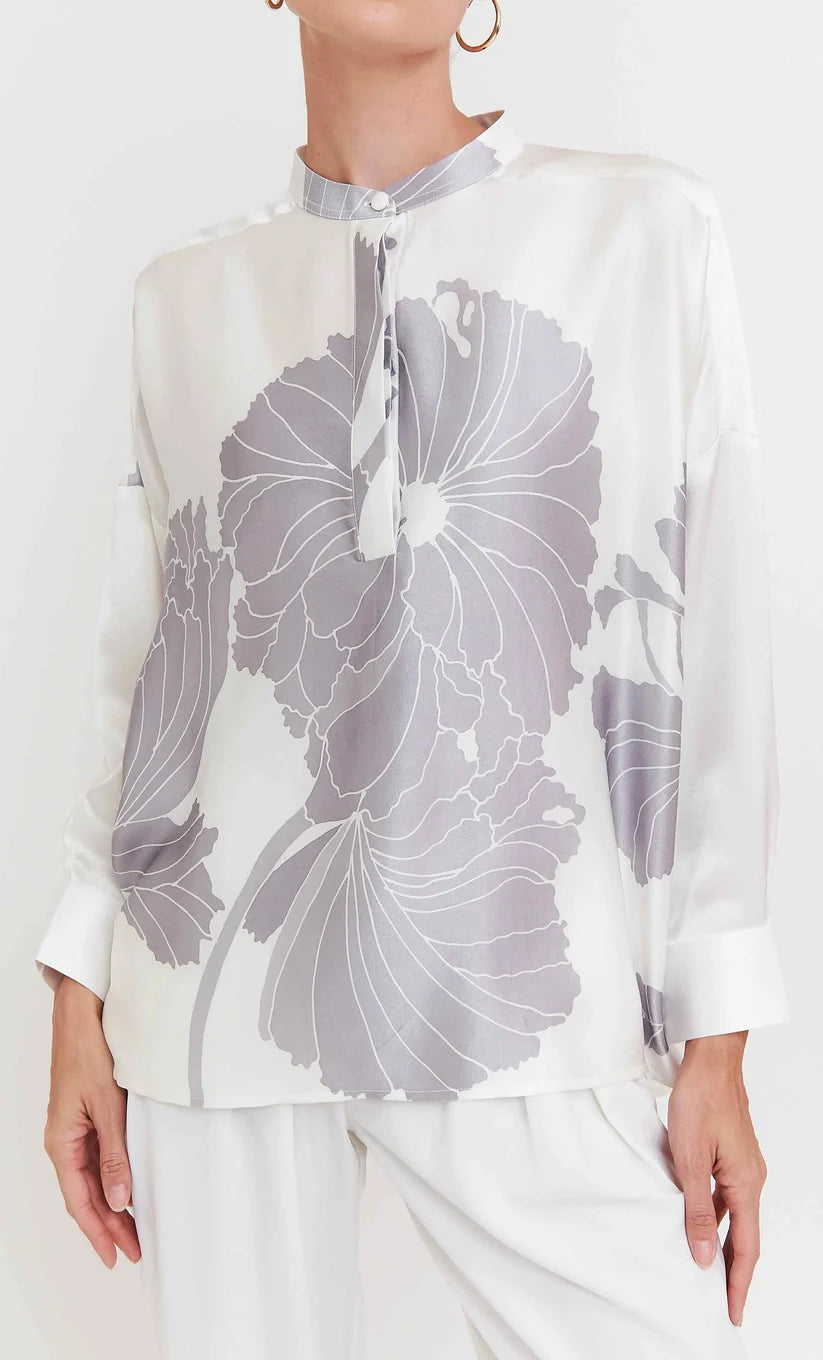 Lilac Flora Shirt