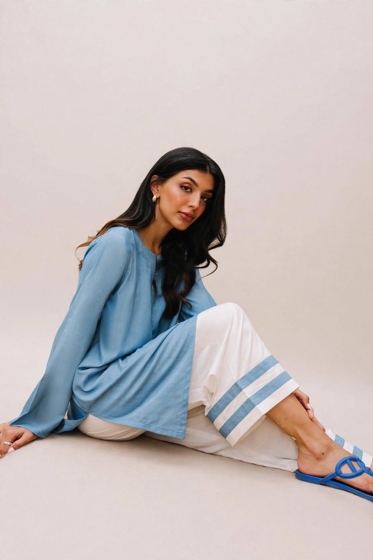 Sky Blue Everyday Co-ord Set