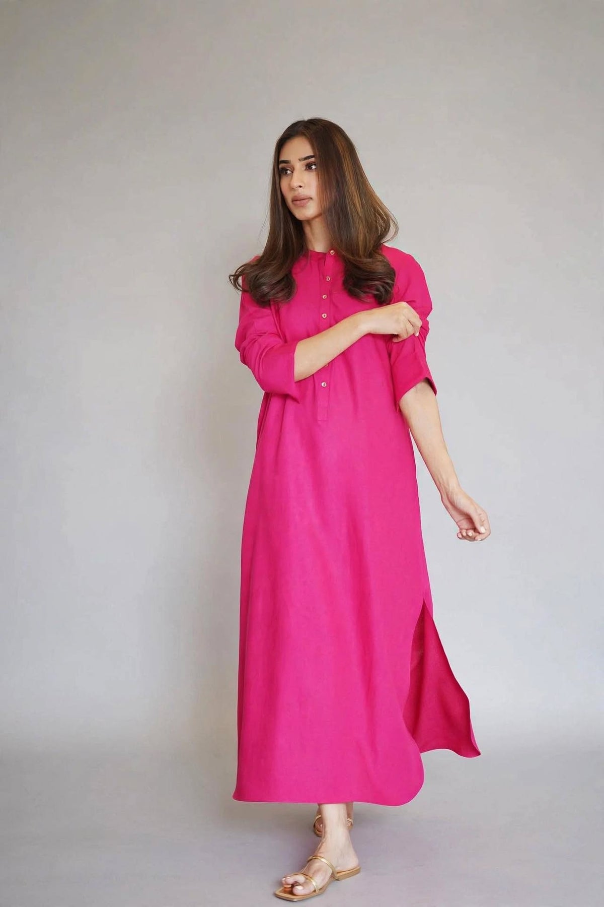 The Everyday Button-Down long Co-ords