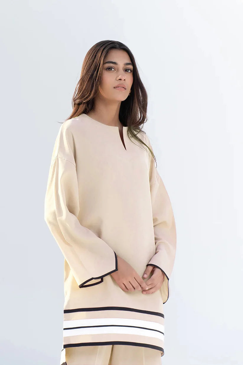 Dune Stripe - Minimalist Co-ord Set