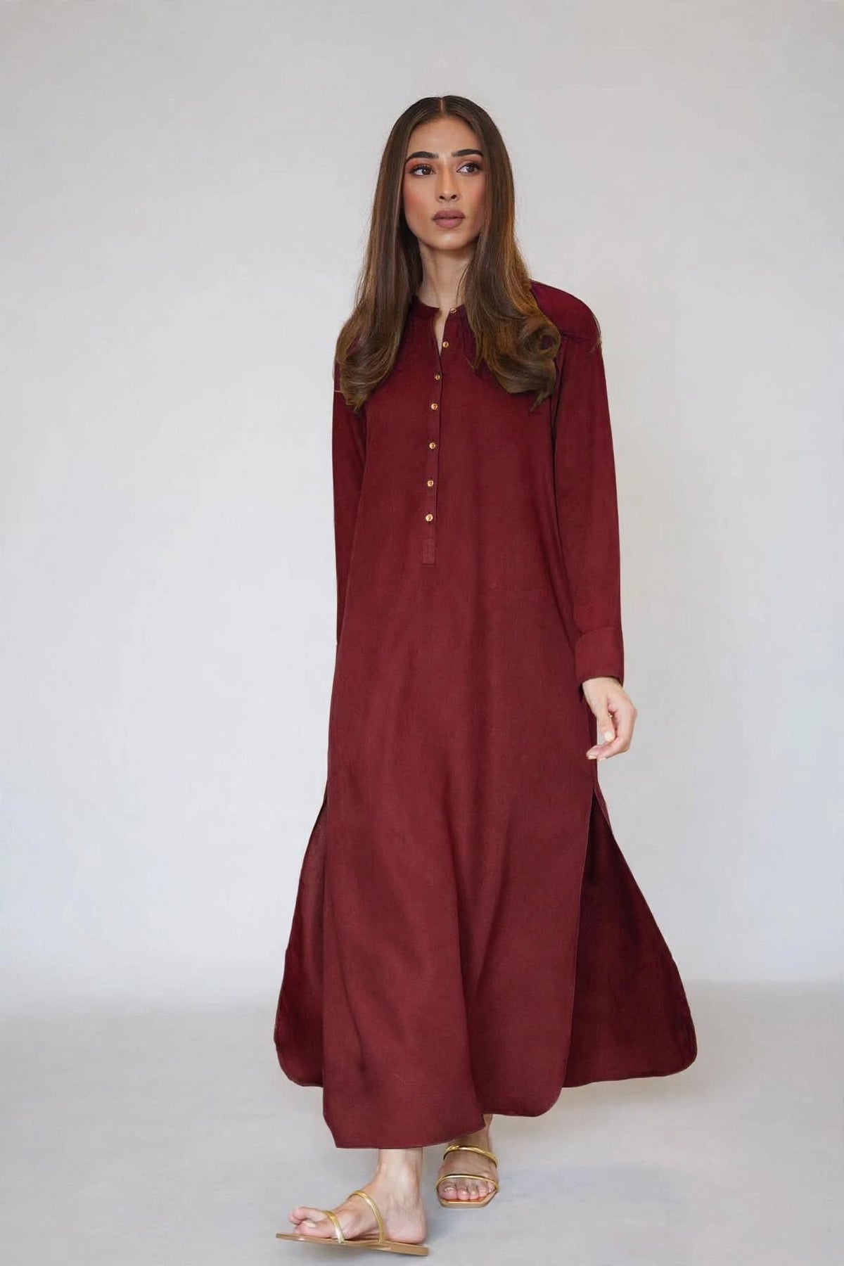 The Everyday Button-Down long Co-ords