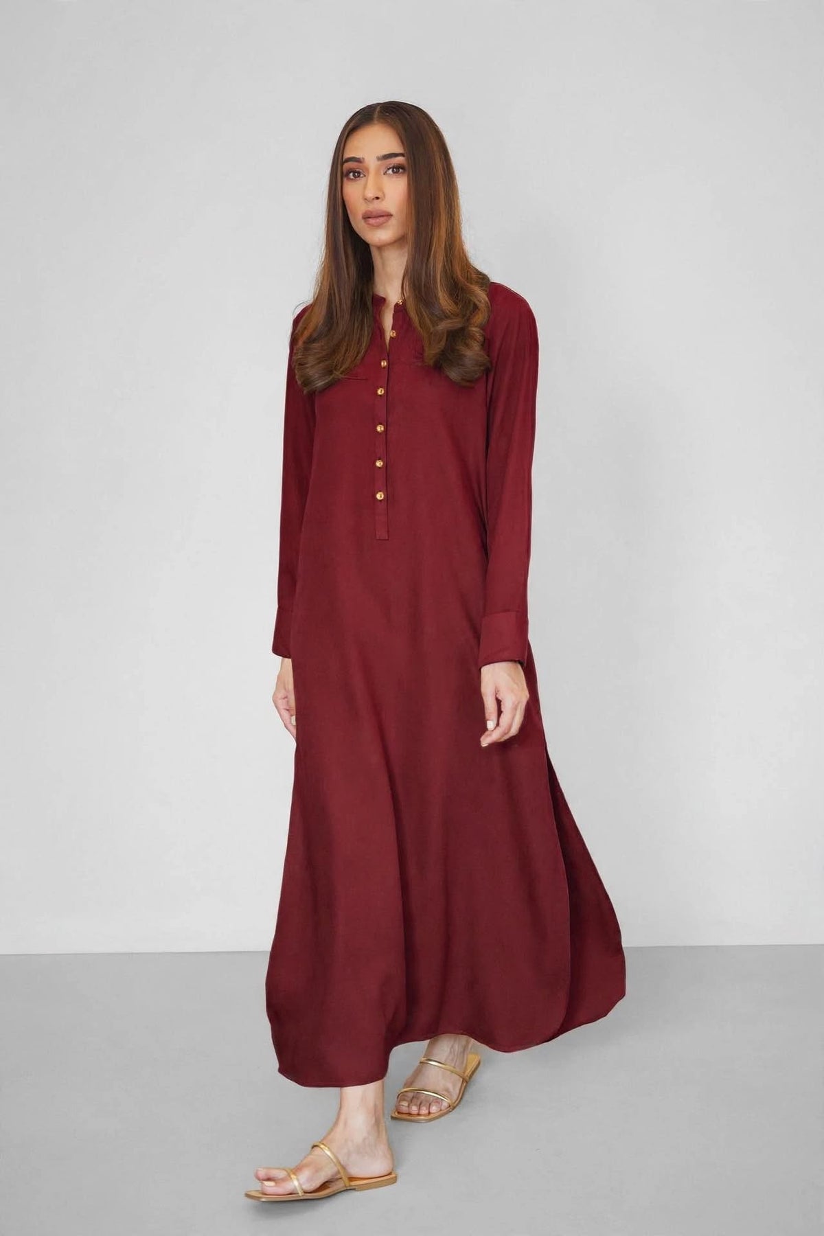 The Everyday Button-Down long Co-ords