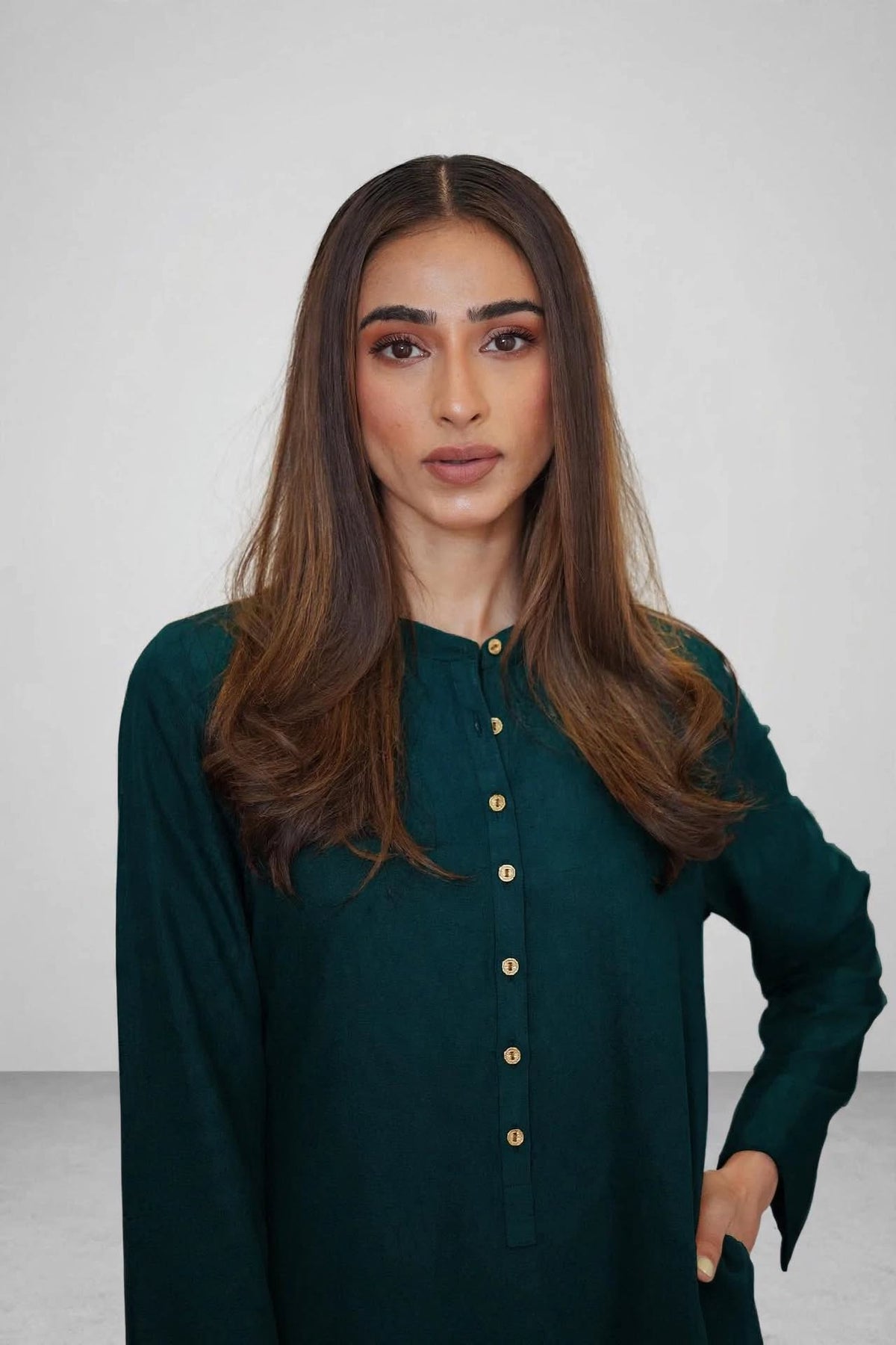 The Everyday Button-Down long Co-ords