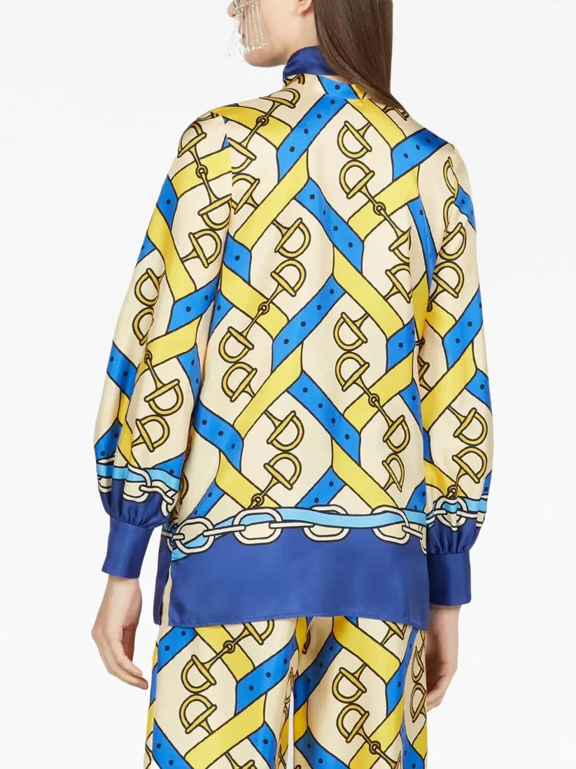 Royal Vintage Bow-Tie Co-ord Set